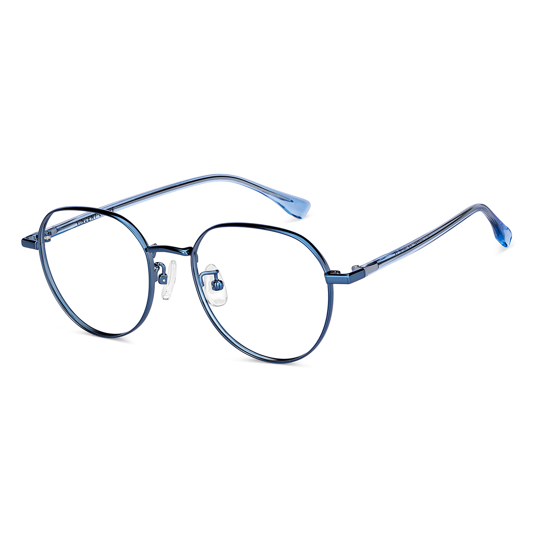Vincent Chase Online Sky Blue Full Rim Round right side