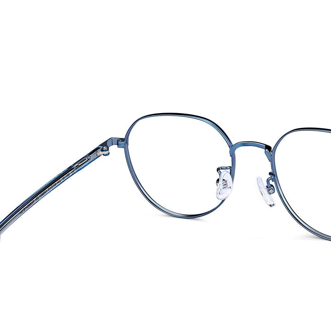 Vincent Chase Online Sky Blue Full Rim Round right side