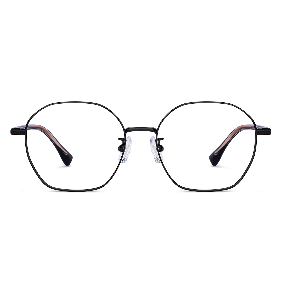 Vincent Chase Online Black Full Rim Round left side