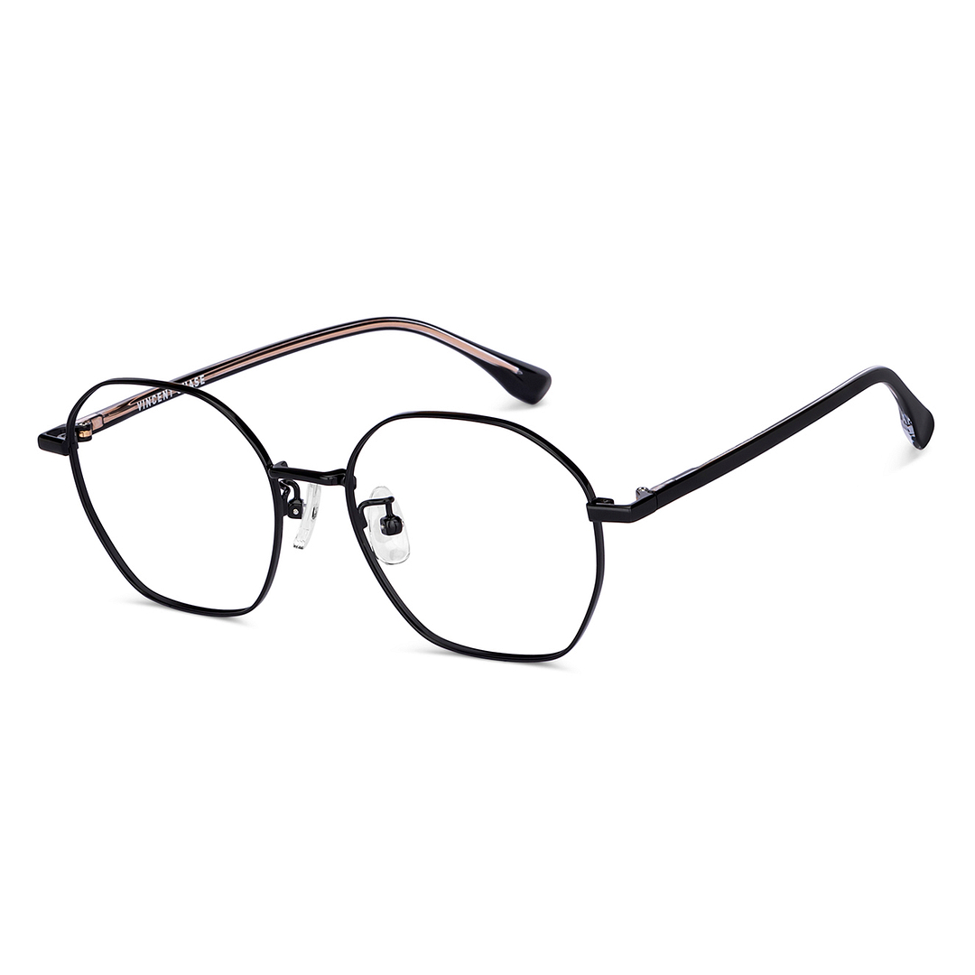 Vincent Chase Online Black Full Rim Round right side