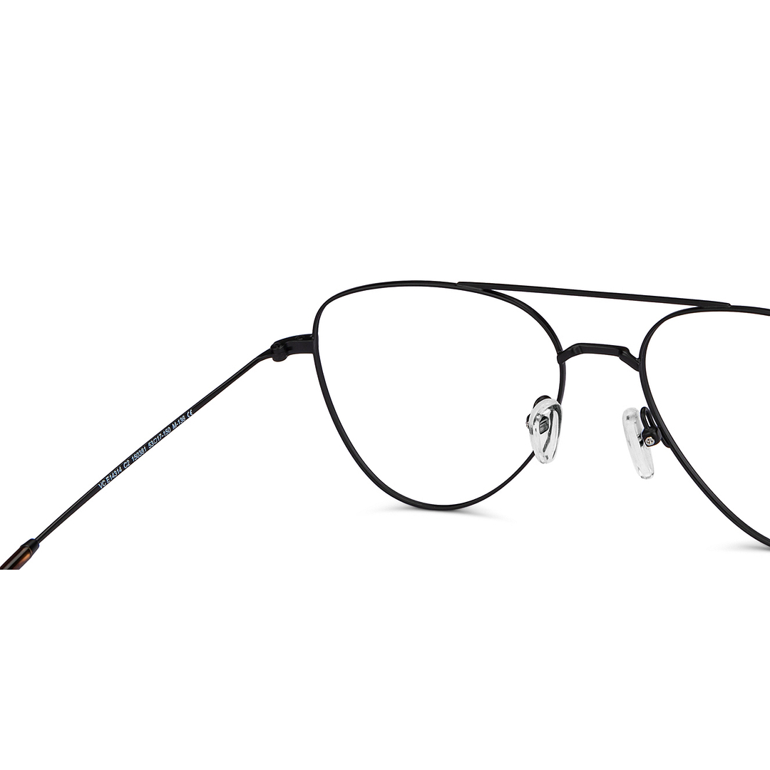 Vincent Chase Online Black Full Rim Aviator right side