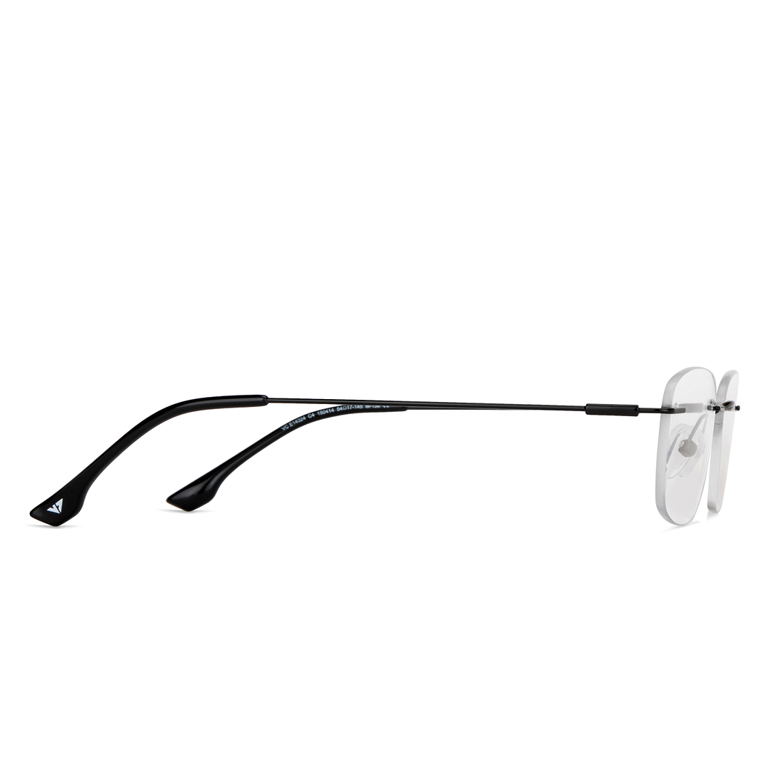 Vincent Chase Online Black Rimless Rectangle left side