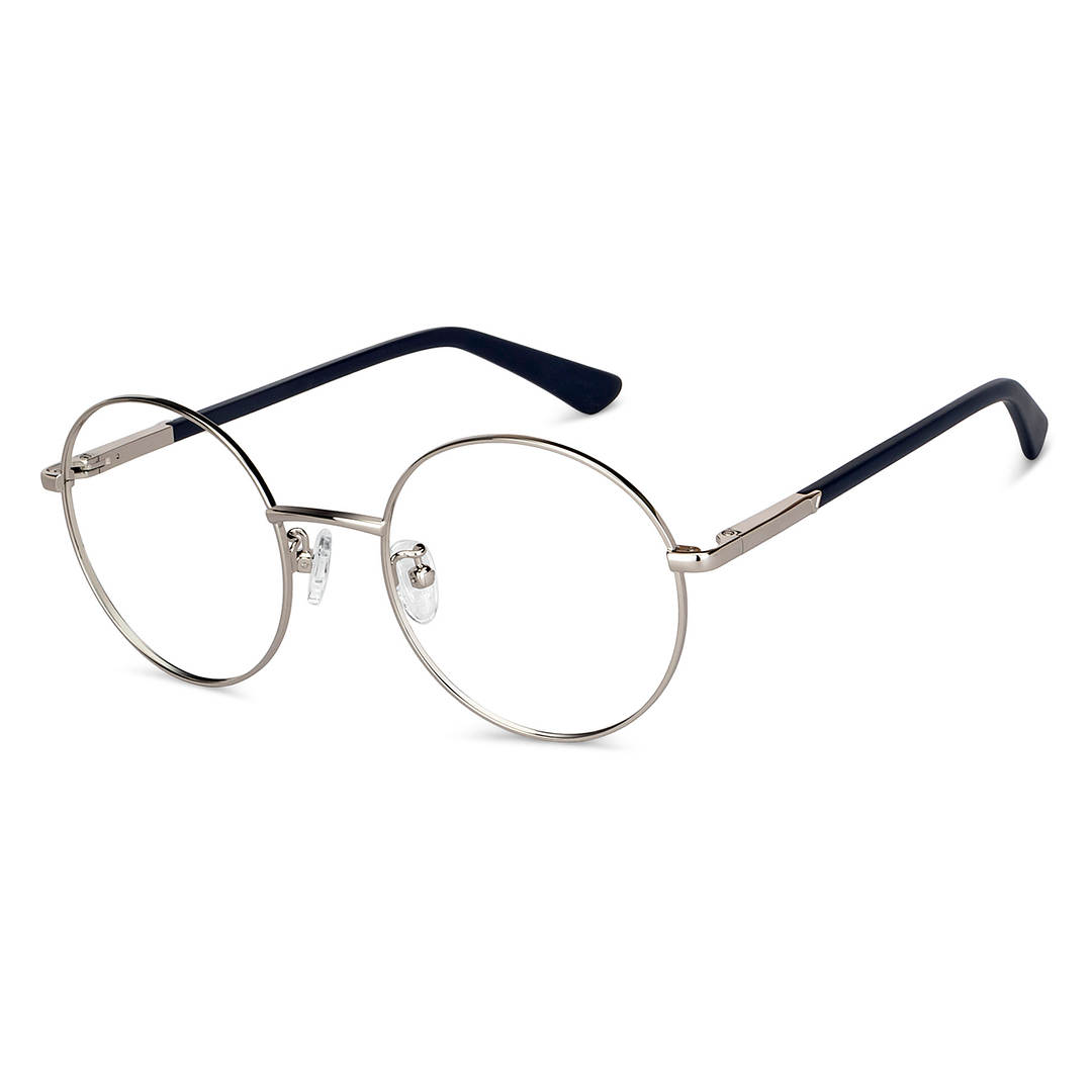Vincent Chase Online Silver Full Rim Round right side