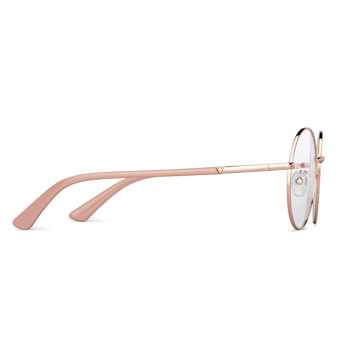 Vincent Chase Online Rose Gold Full Rim Round left side