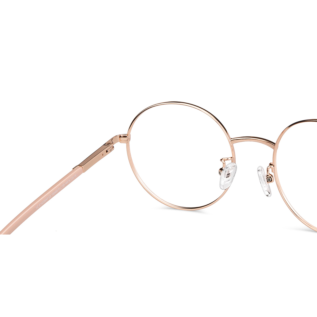 Vincent Chase Online Rose Gold Full Rim Round right side