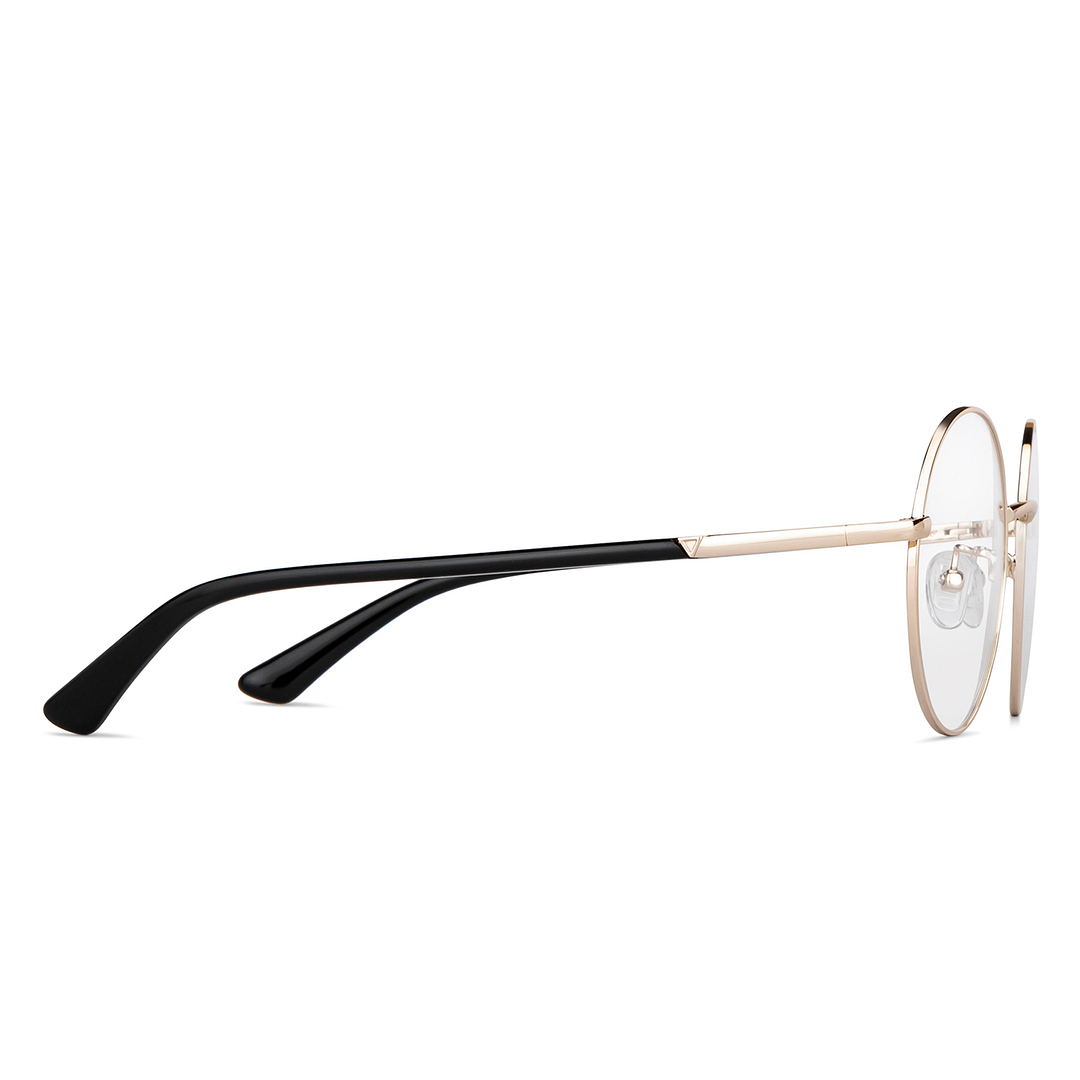 Vincent Chase Online Gold Full Rim Round left side