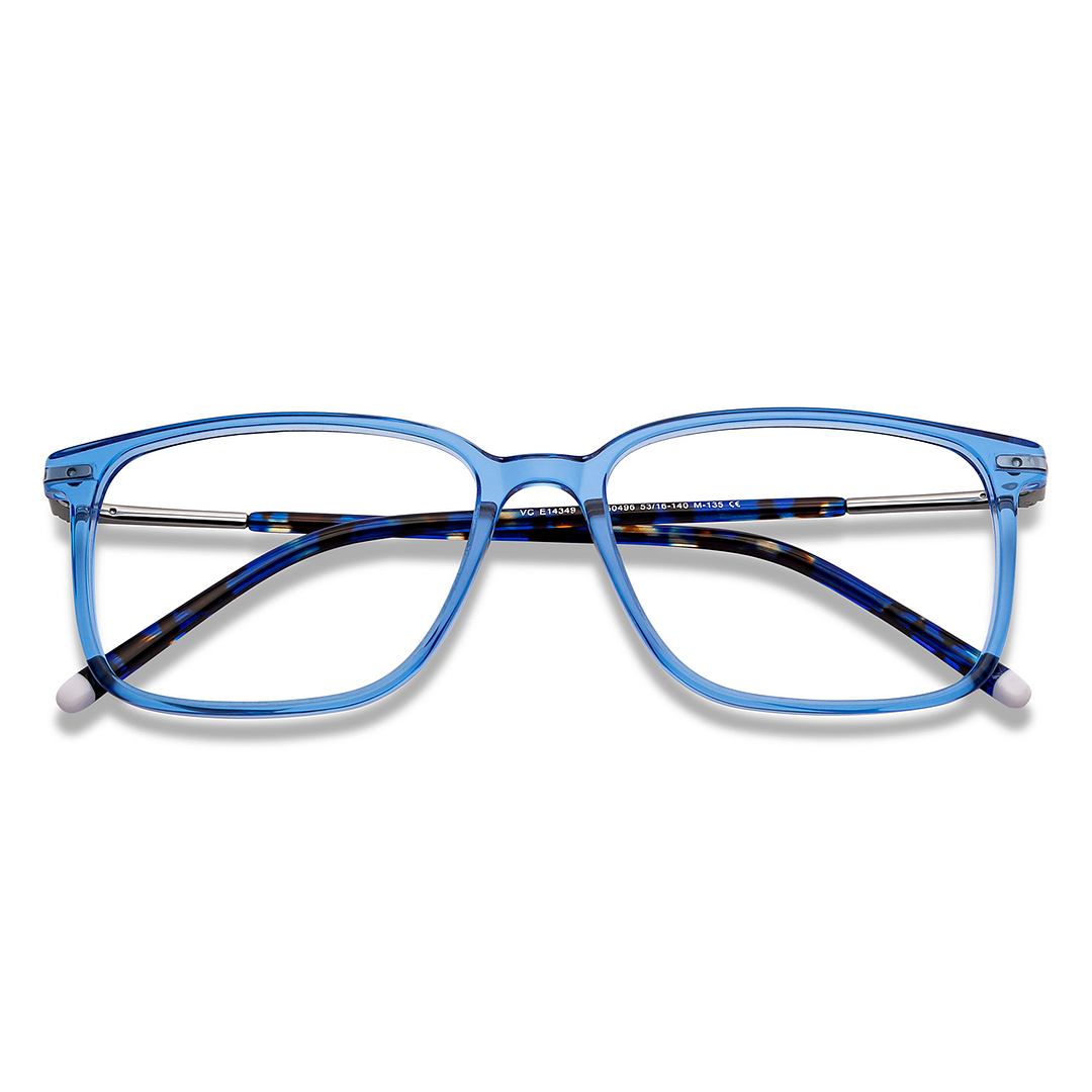 Vincent Chase Online Sky Blue Full Rim Square left side