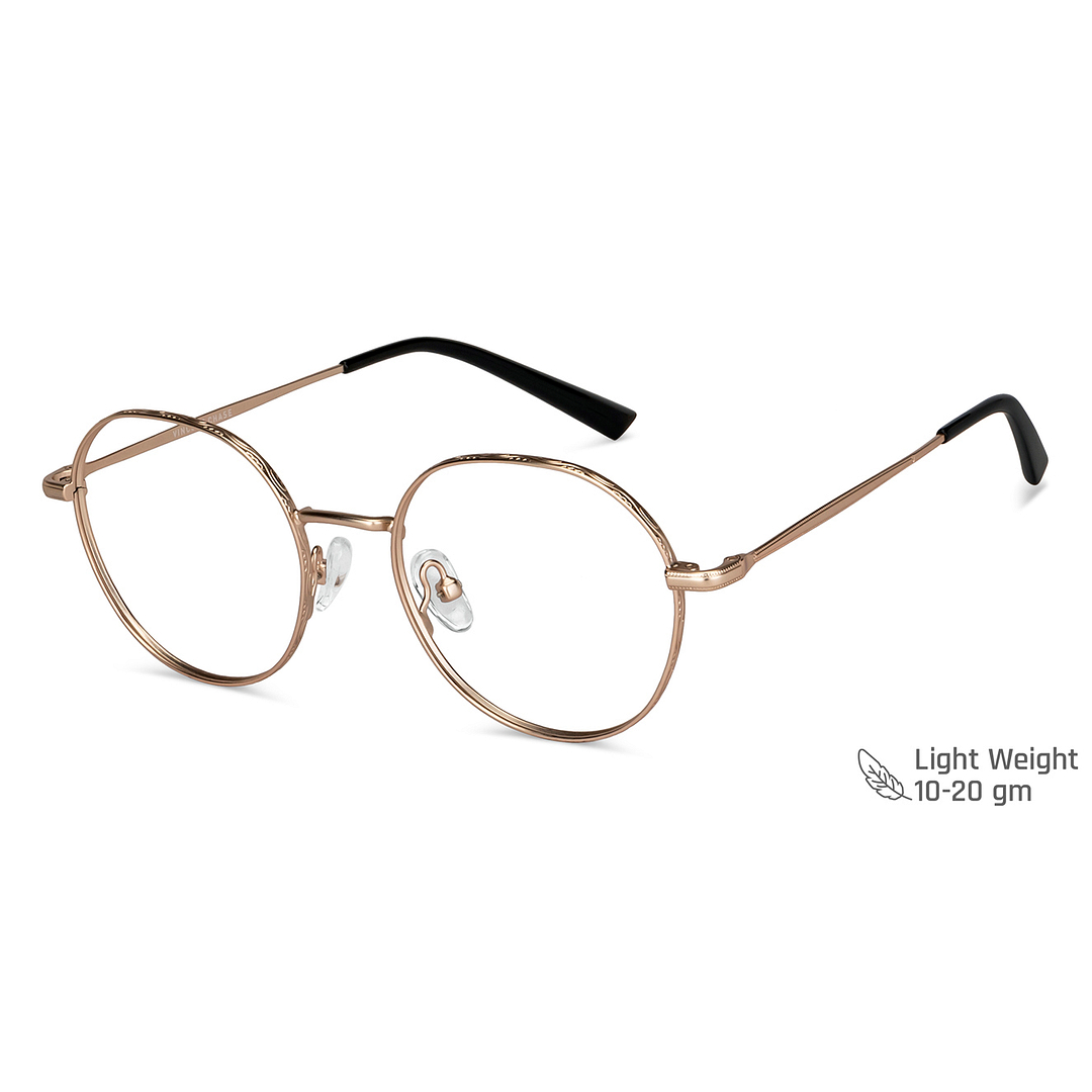 Vincent Chase Online Gold Full Rim Round left side