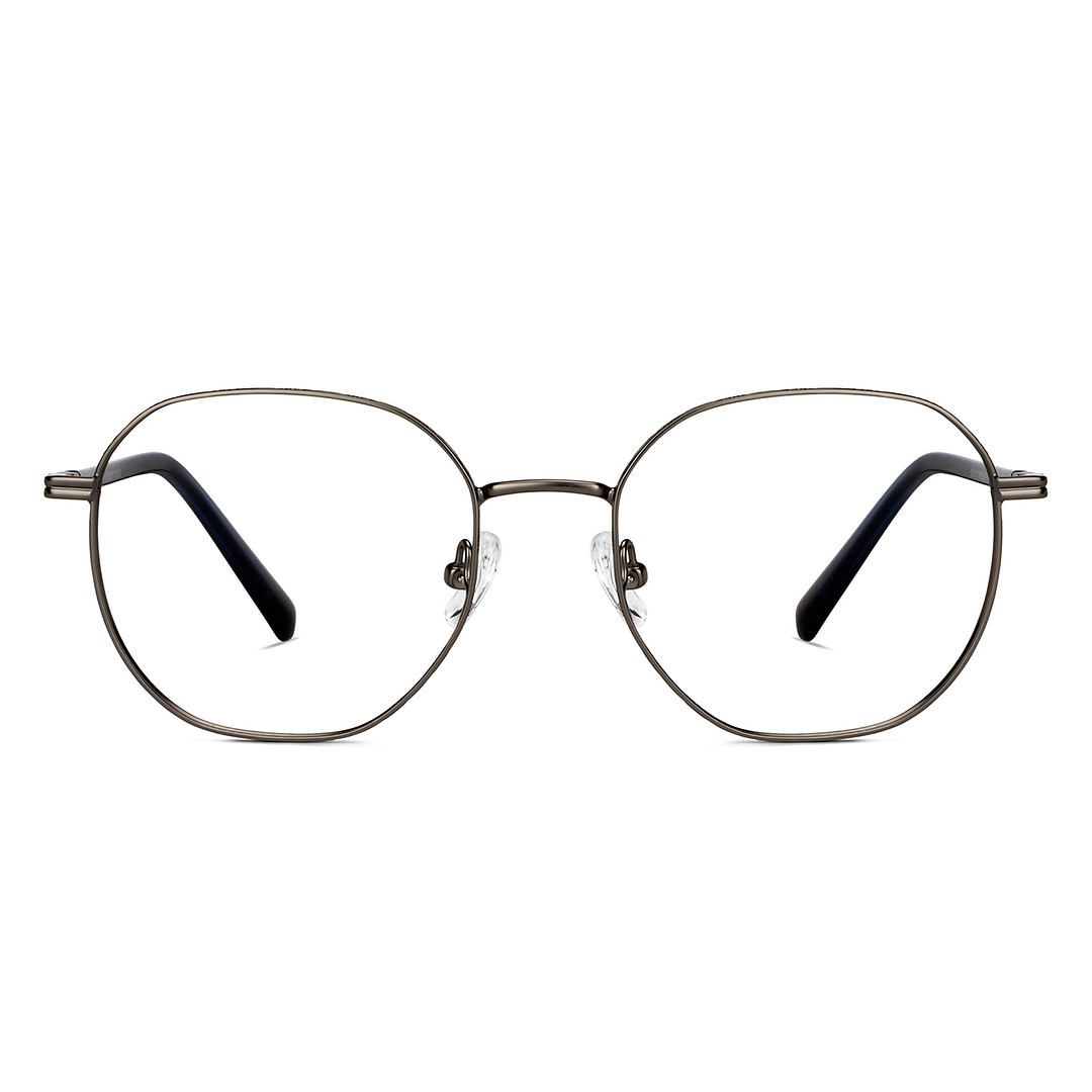 Vincent Chase Online Mid Gunmetal Full Rim Round left side