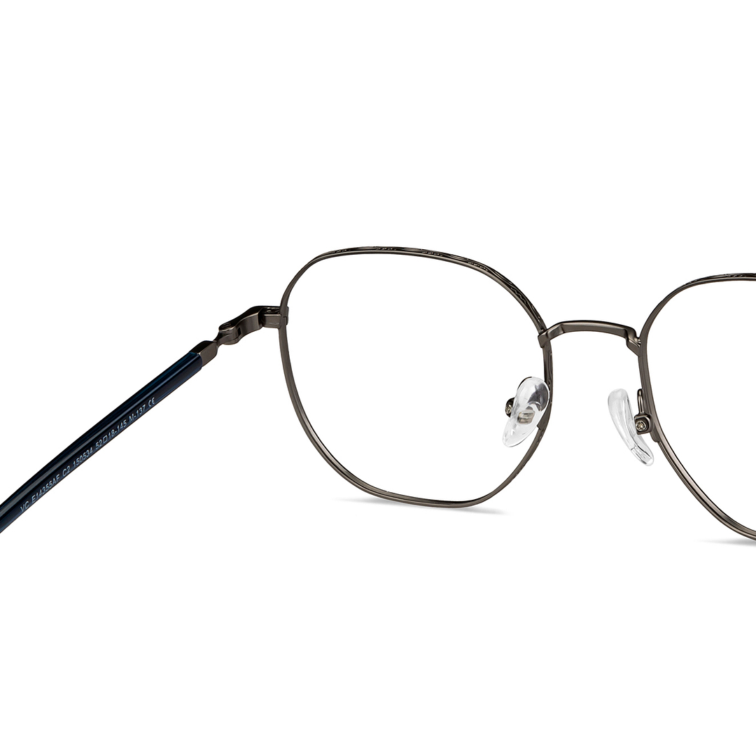 Vincent Chase Online Mid Gunmetal Full Rim Round right side