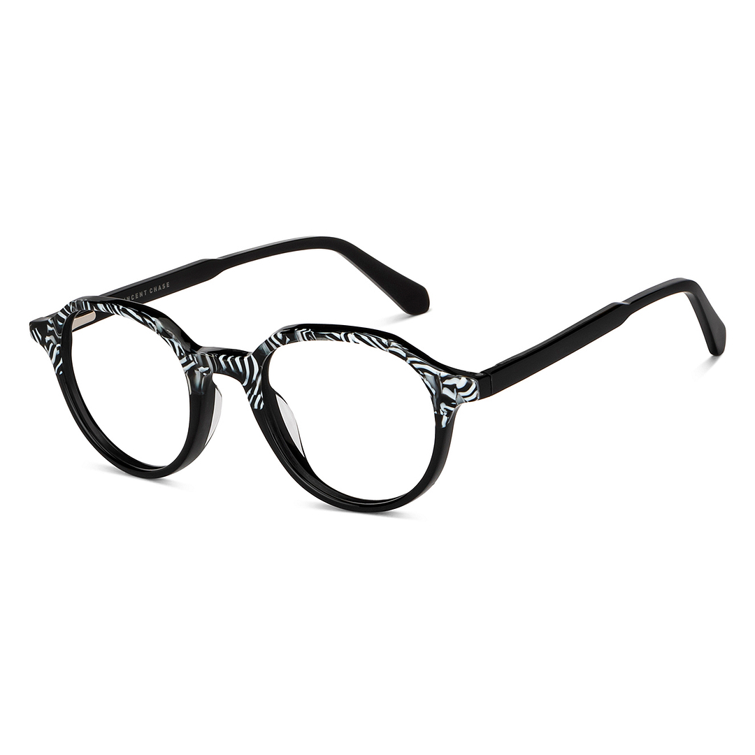 Vincent Chase Online Black Full Rim Round right side