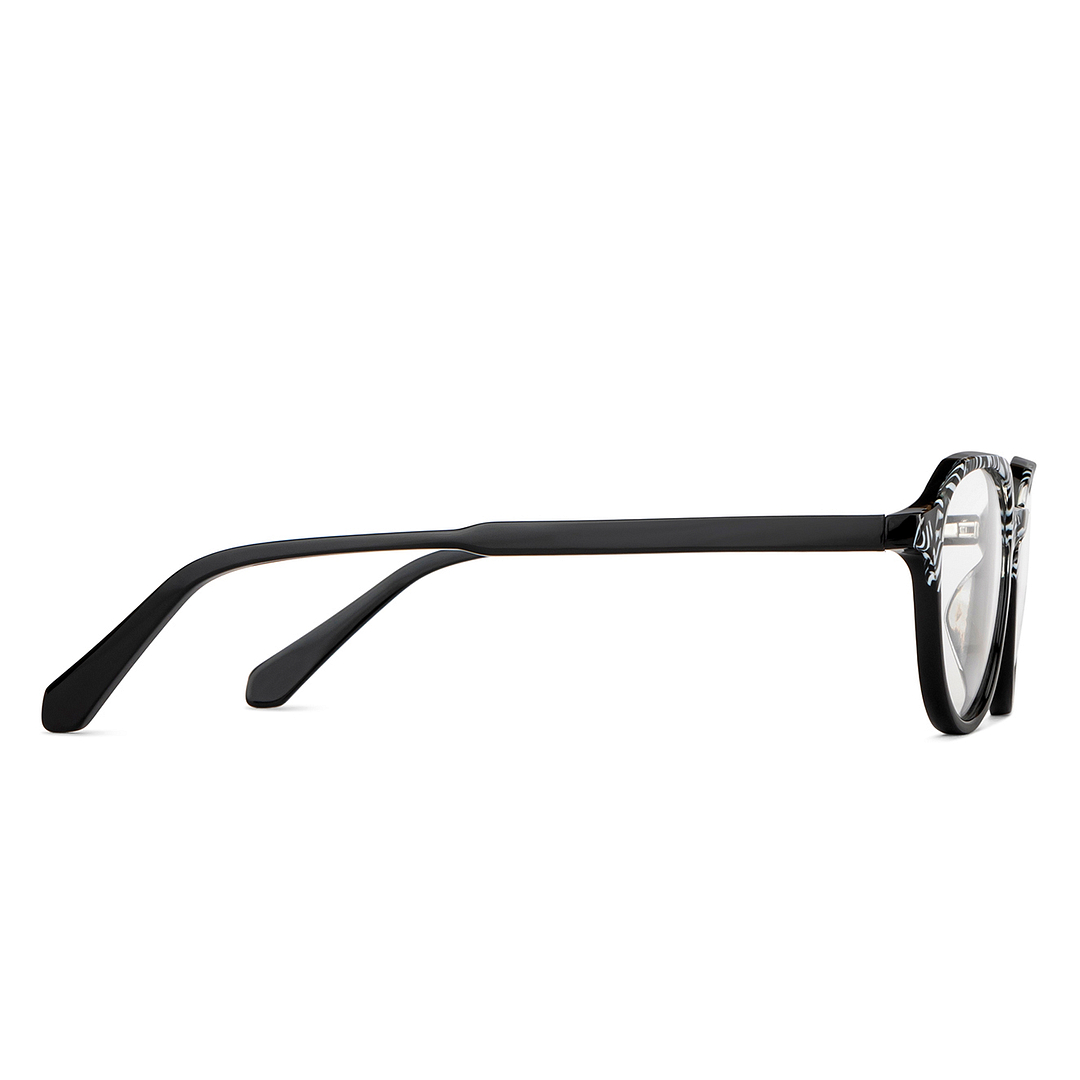 Vincent Chase Online Black Full Rim Round left side