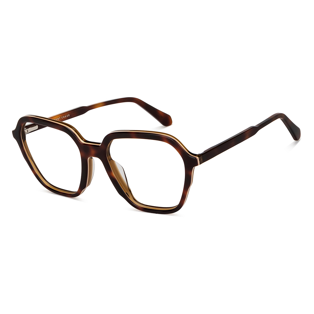 Vincent Chase Online Light Brown Full Rim Geometric right side