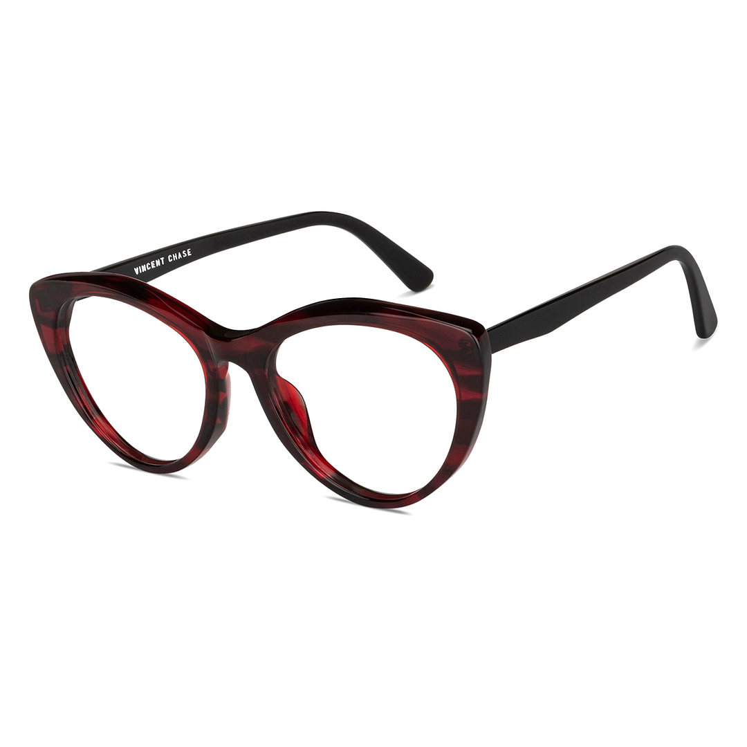 Vincent Chase Online Red Full Rim Cat Eye right side