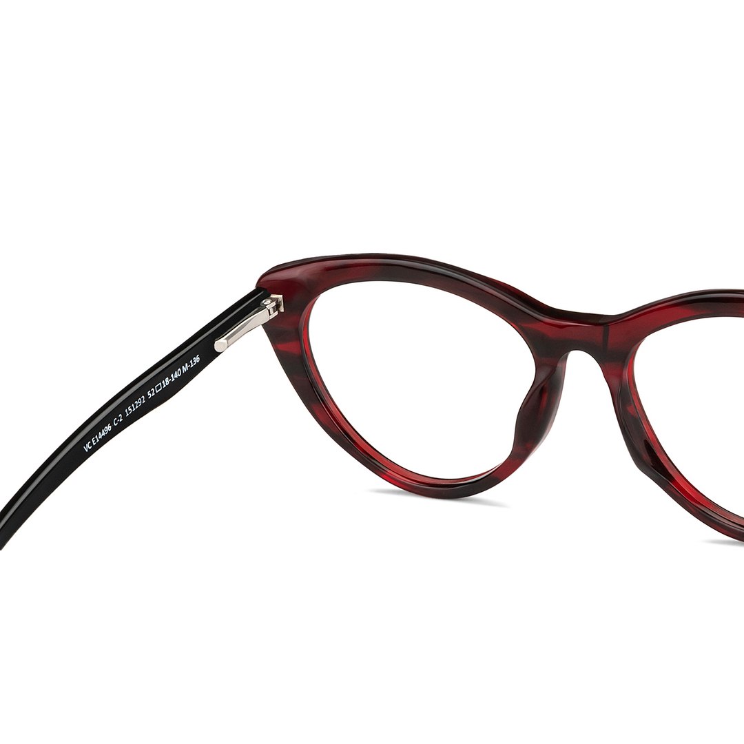 Vincent Chase Online Red Full Rim Cat Eye right side