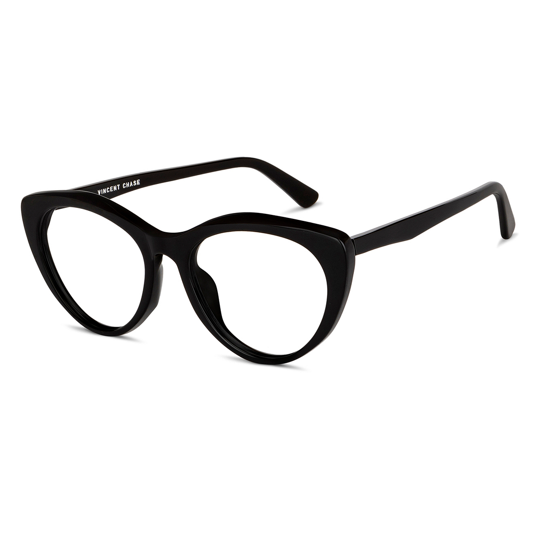 Vincent Chase Online Black Full Rim Cat Eye right side