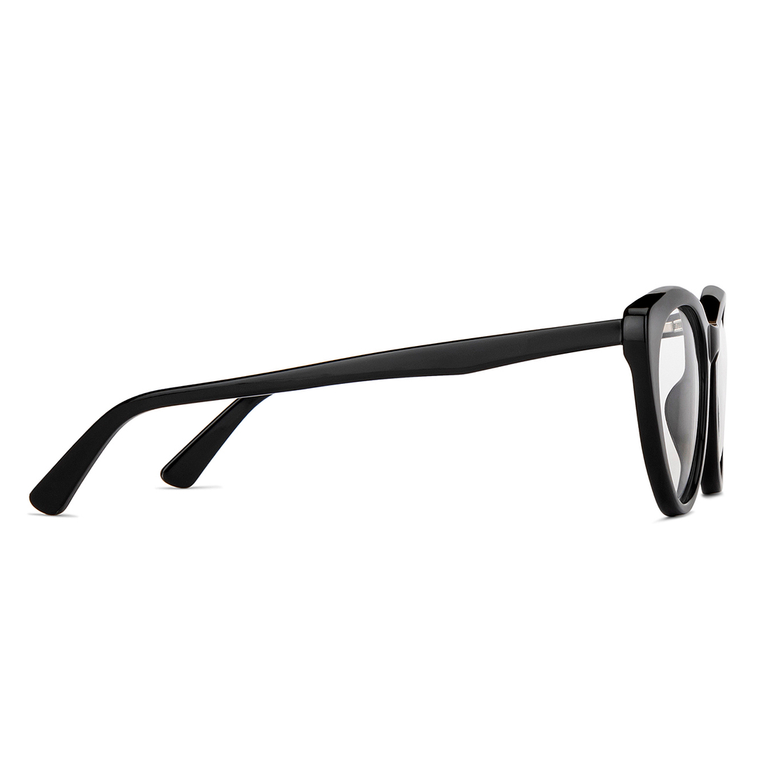 Vincent Chase Online Black Full Rim Cat Eye left side