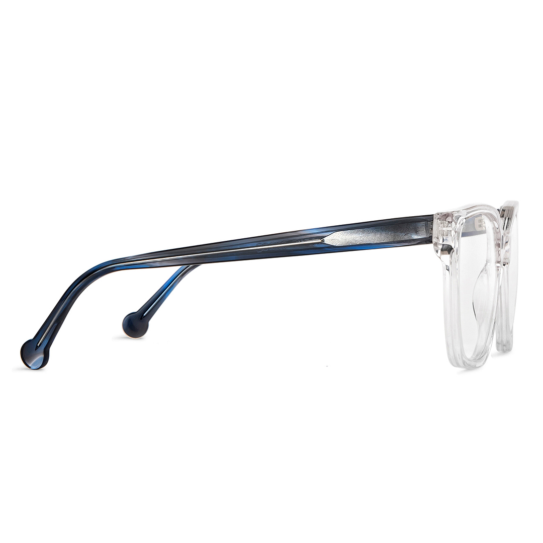 Vincent Chase Online Crystal Transparent Full Rim Square left side