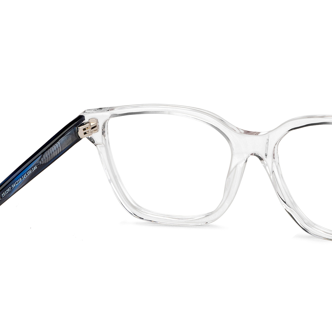 Vincent Chase Online Crystal Transparent Full Rim Square right side