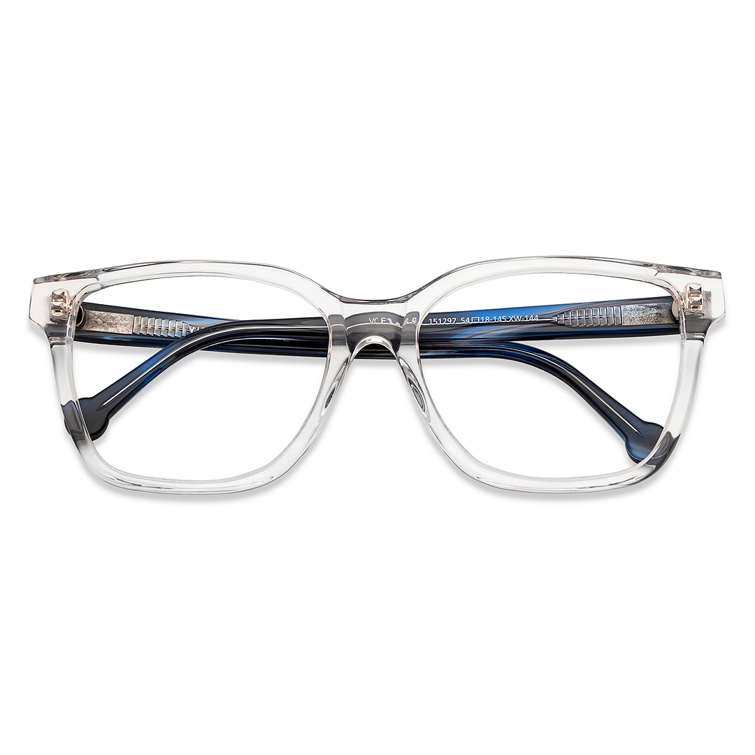 Vincent Chase Online Crystal Transparent Full Rim Square left side