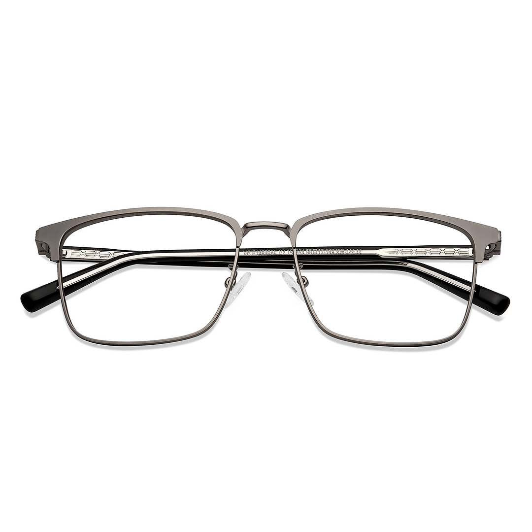 Vincent Chase Online Mid Gunmetal Full Rim Square left side
