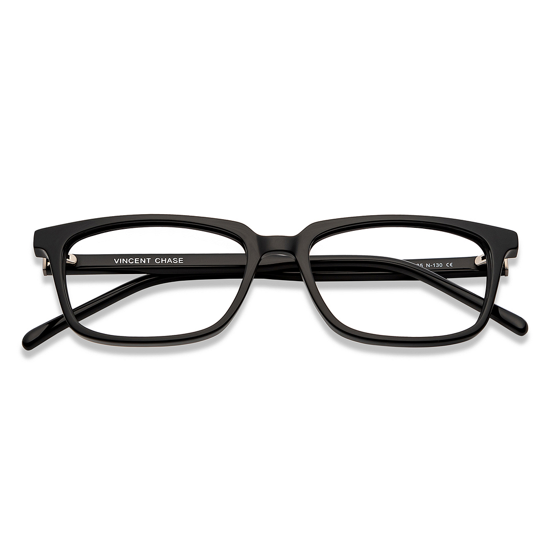 Vincent Chase Online Black Full Rim Rectangle left side