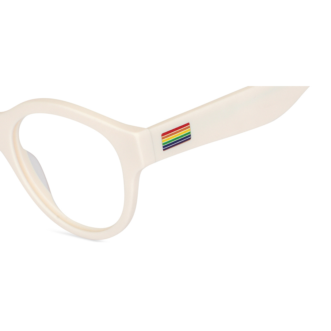 Vincent Chase Online White Full Rim Round left side