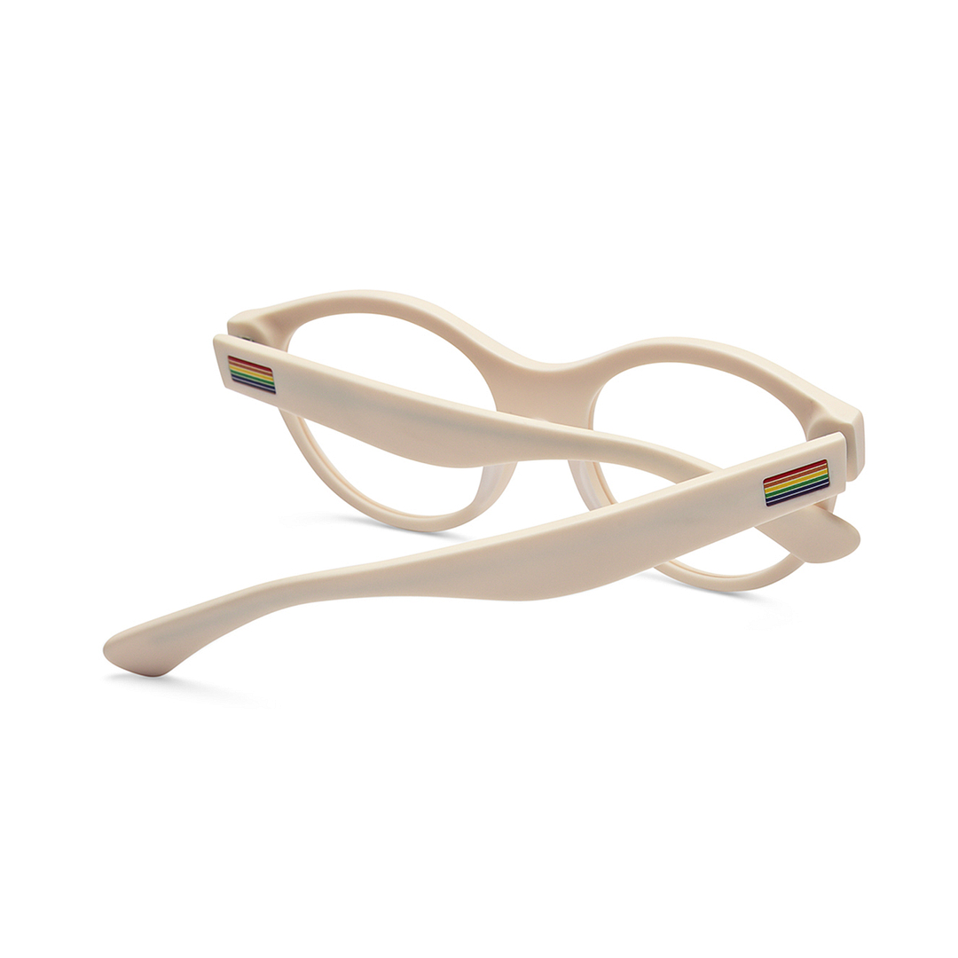 Vincent Chase Online White Full Rim Round left side