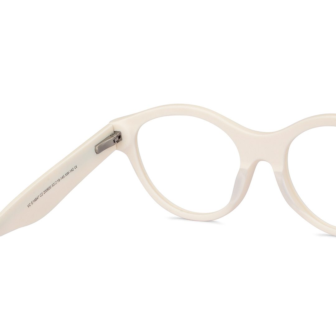 Vincent Chase Online White Full Rim Round right side