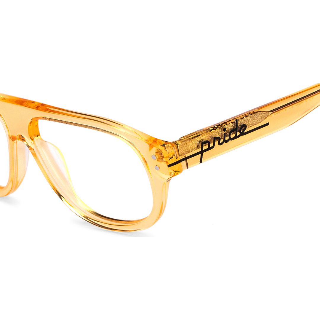 Vincent Chase Online Orange Transparent Full Rim Round left side