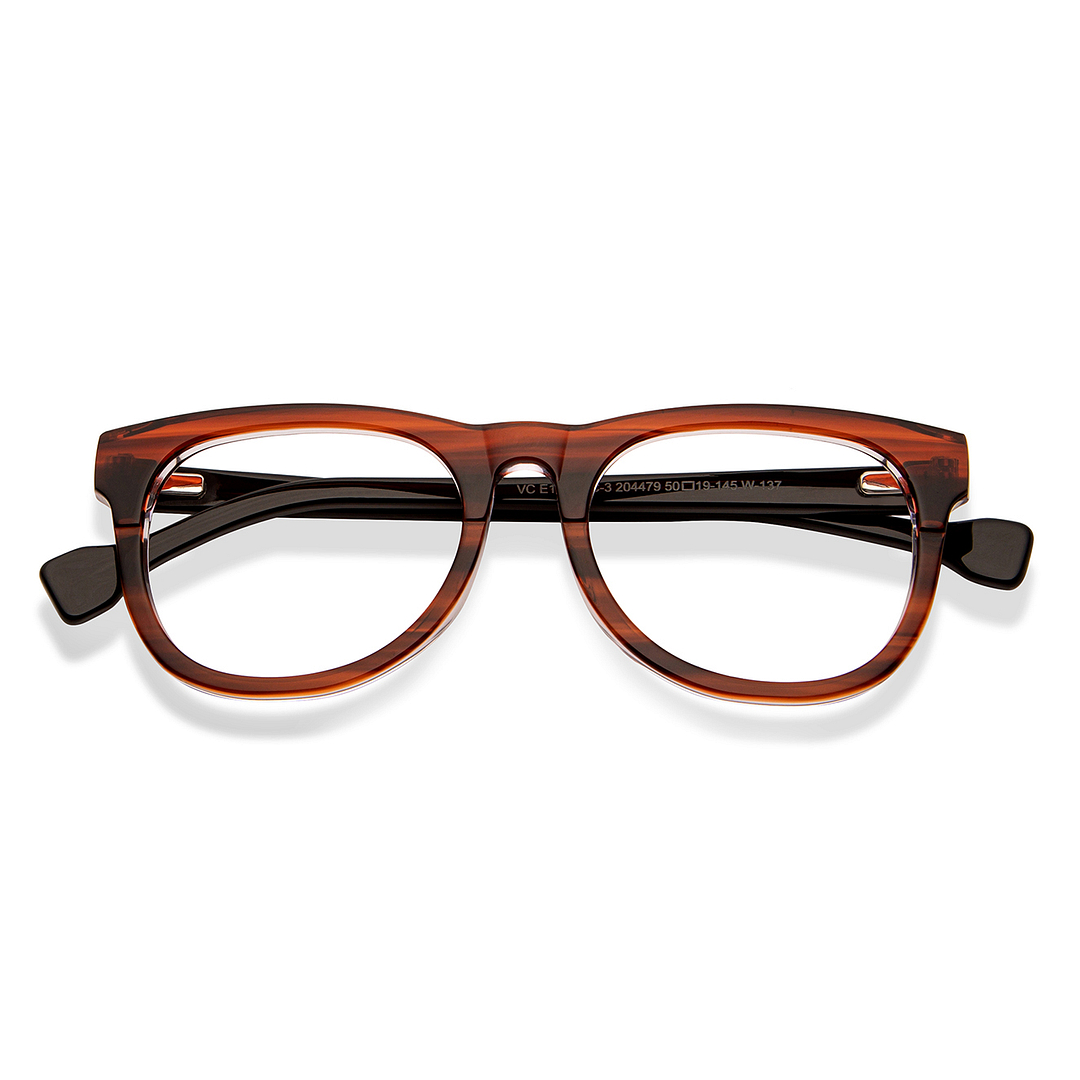 Vincent Chase Online Light Brown Full Rim Round left side