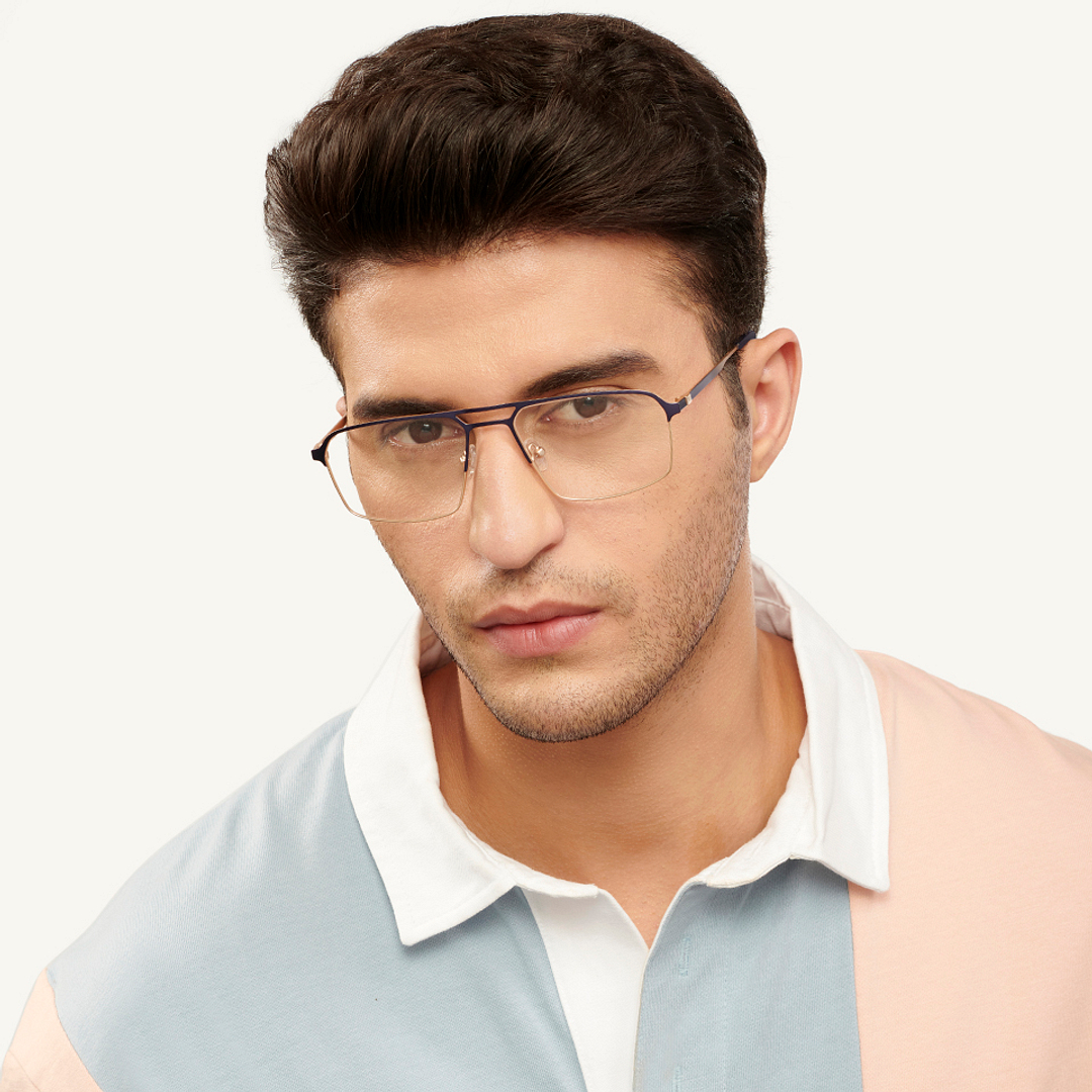 Vincent Chase Online Gold Full Rim Square left side