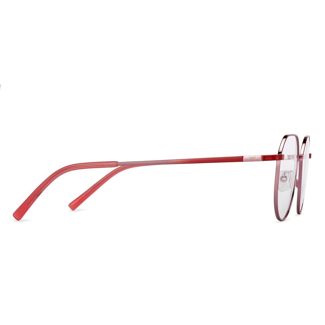 Vincent Chase Pink Full Rim Geometric left side