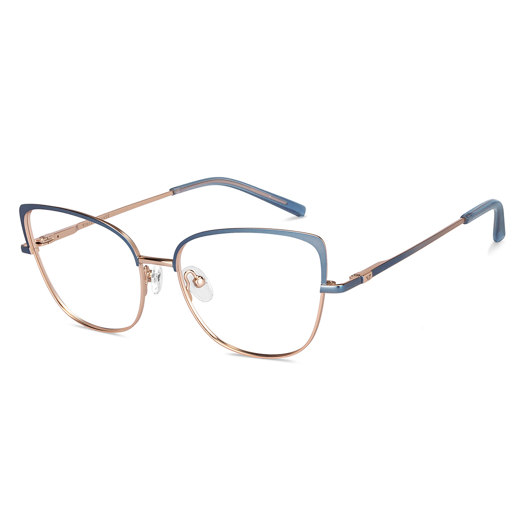 Vincent Chase Online Gold Full Rim Cat Eye right side