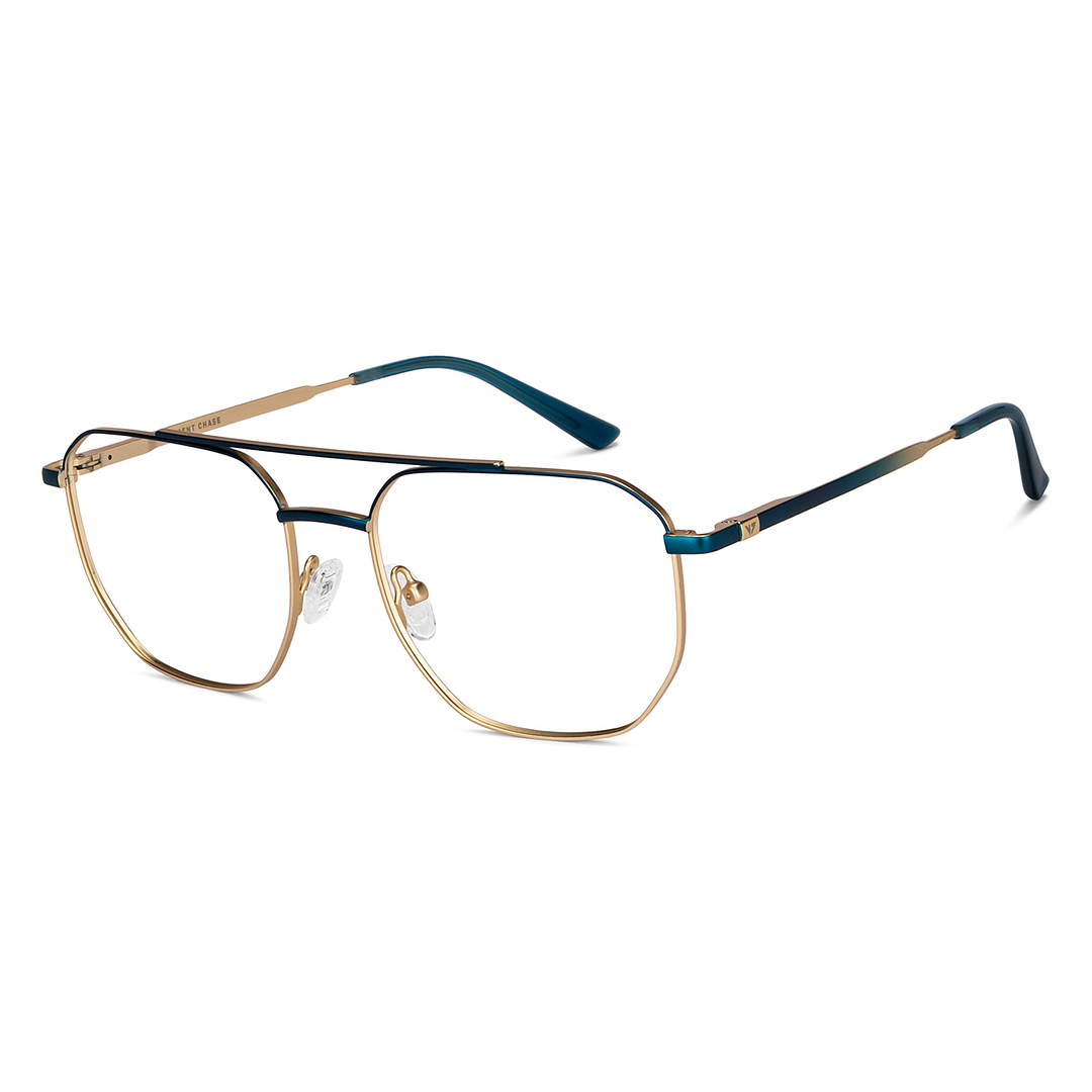 Vincent Chase Online Gold Full Rim Geometric right side