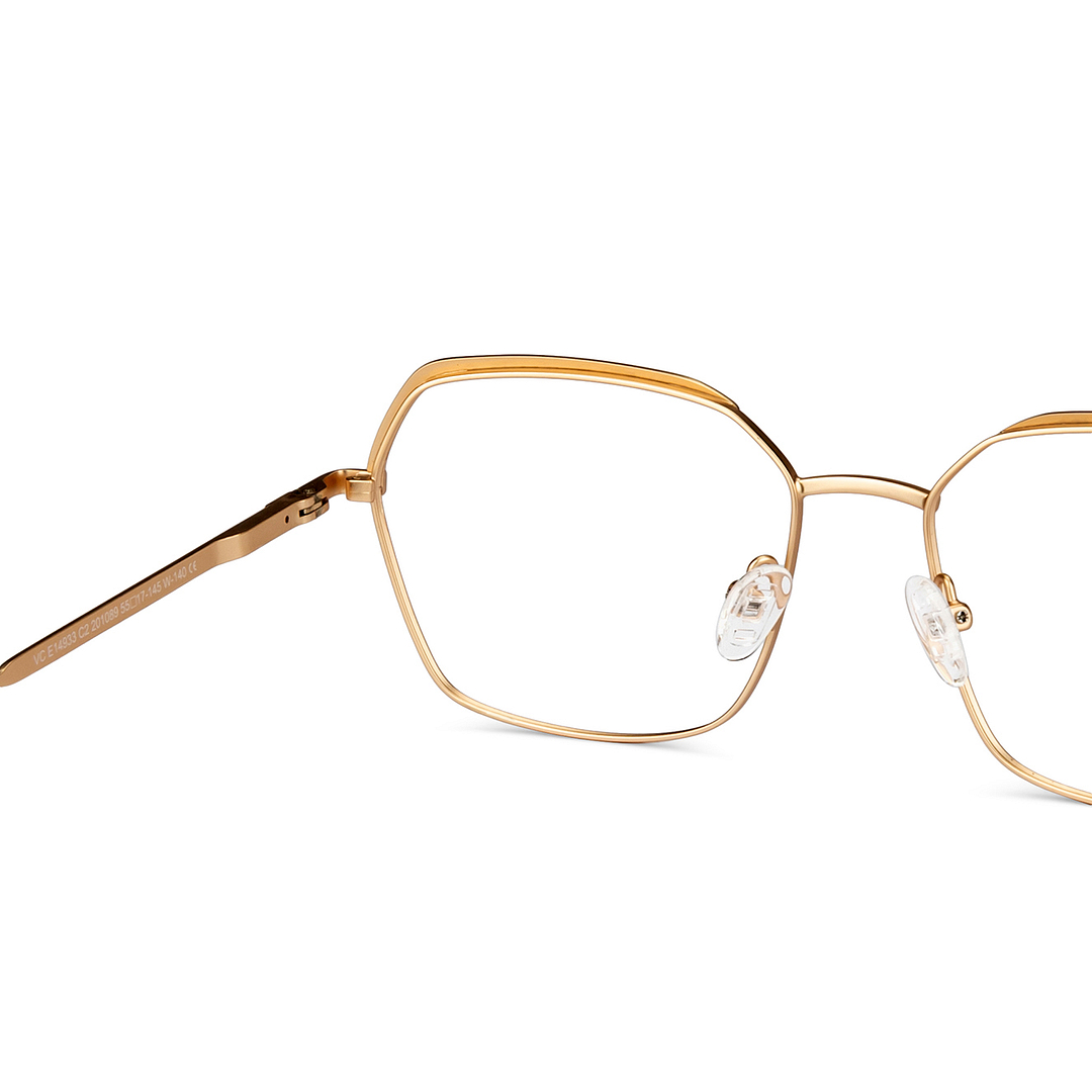 Vincent Chase Online Gold Full Rim Geometric right side
