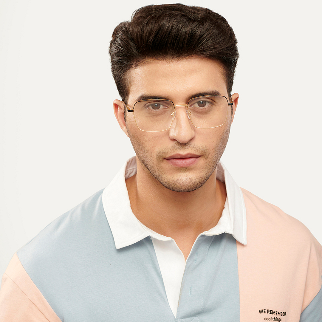 Vincent Chase Online Black Full Rim Square right side