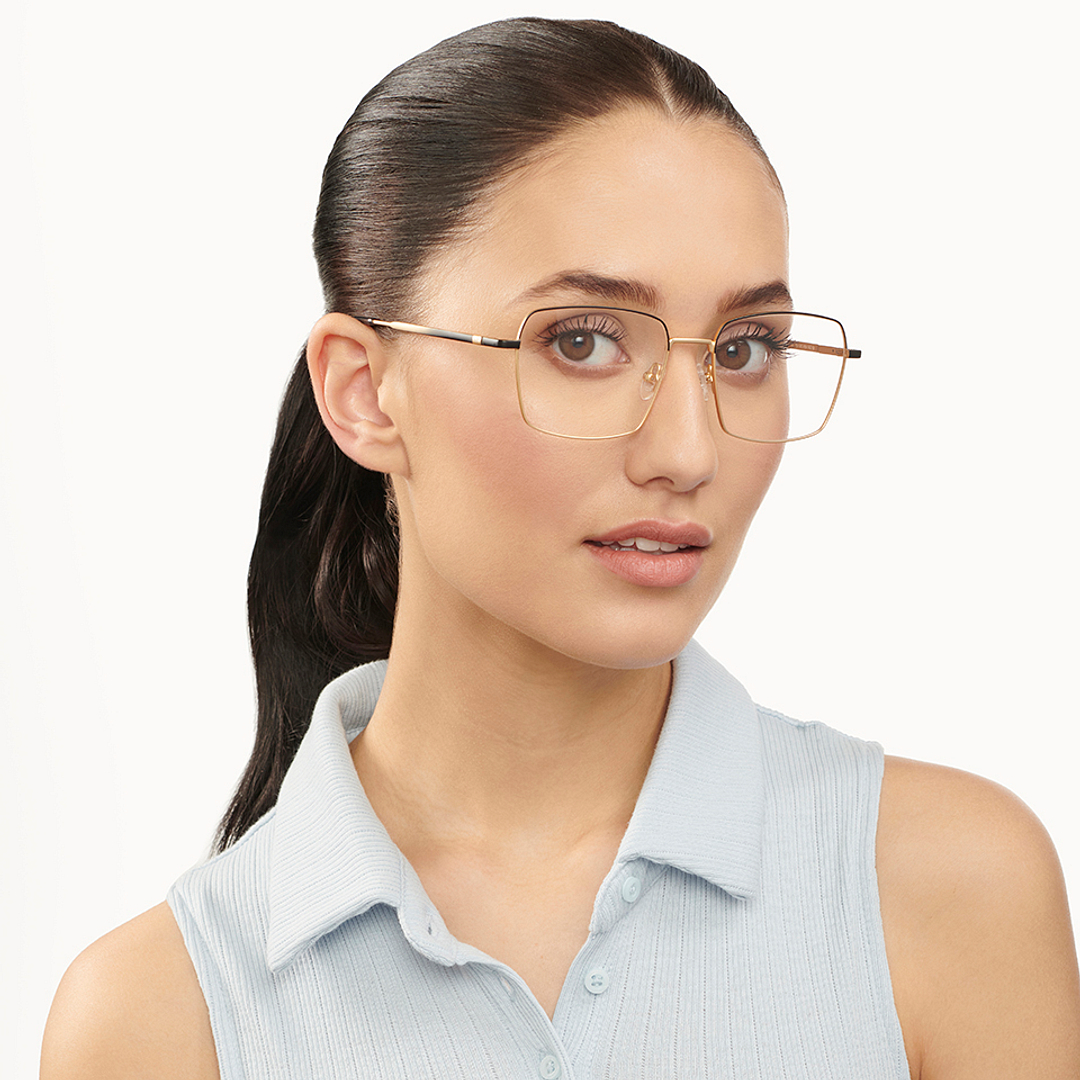 Vincent Chase Online Black Full Rim Square right side