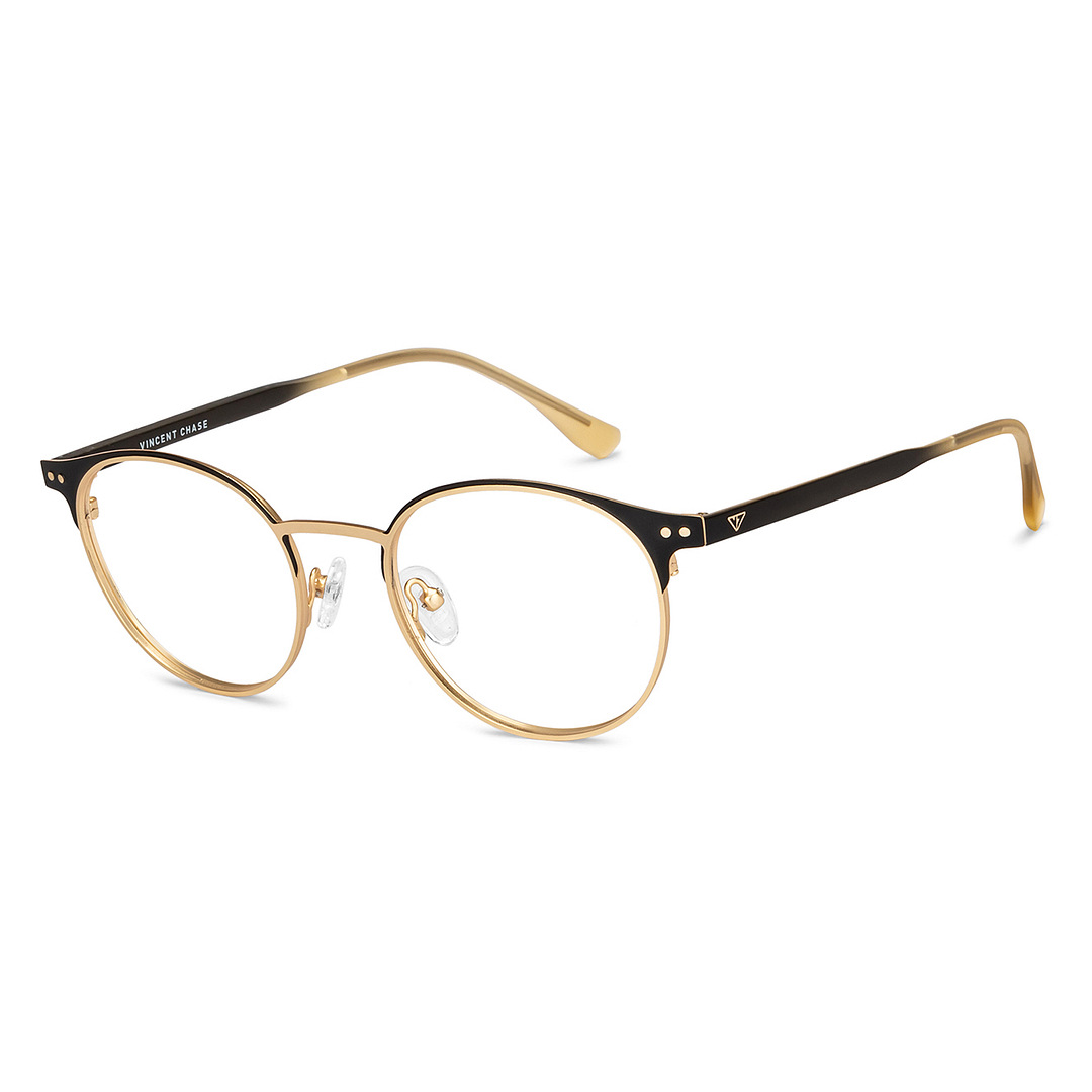 Vincent Chase Online Black Full Rim Round right side