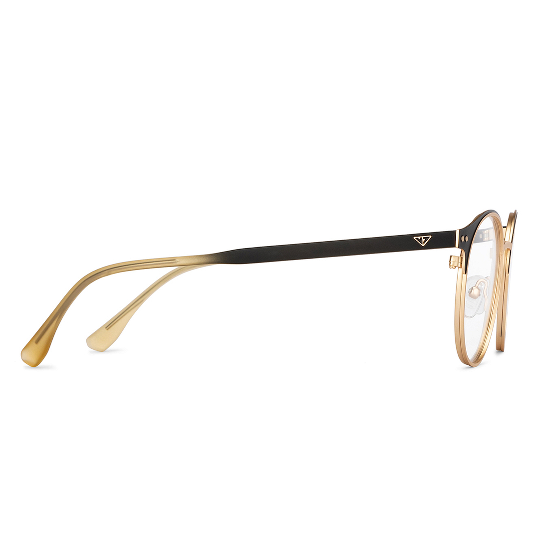 Vincent Chase Online Black Full Rim Round left side