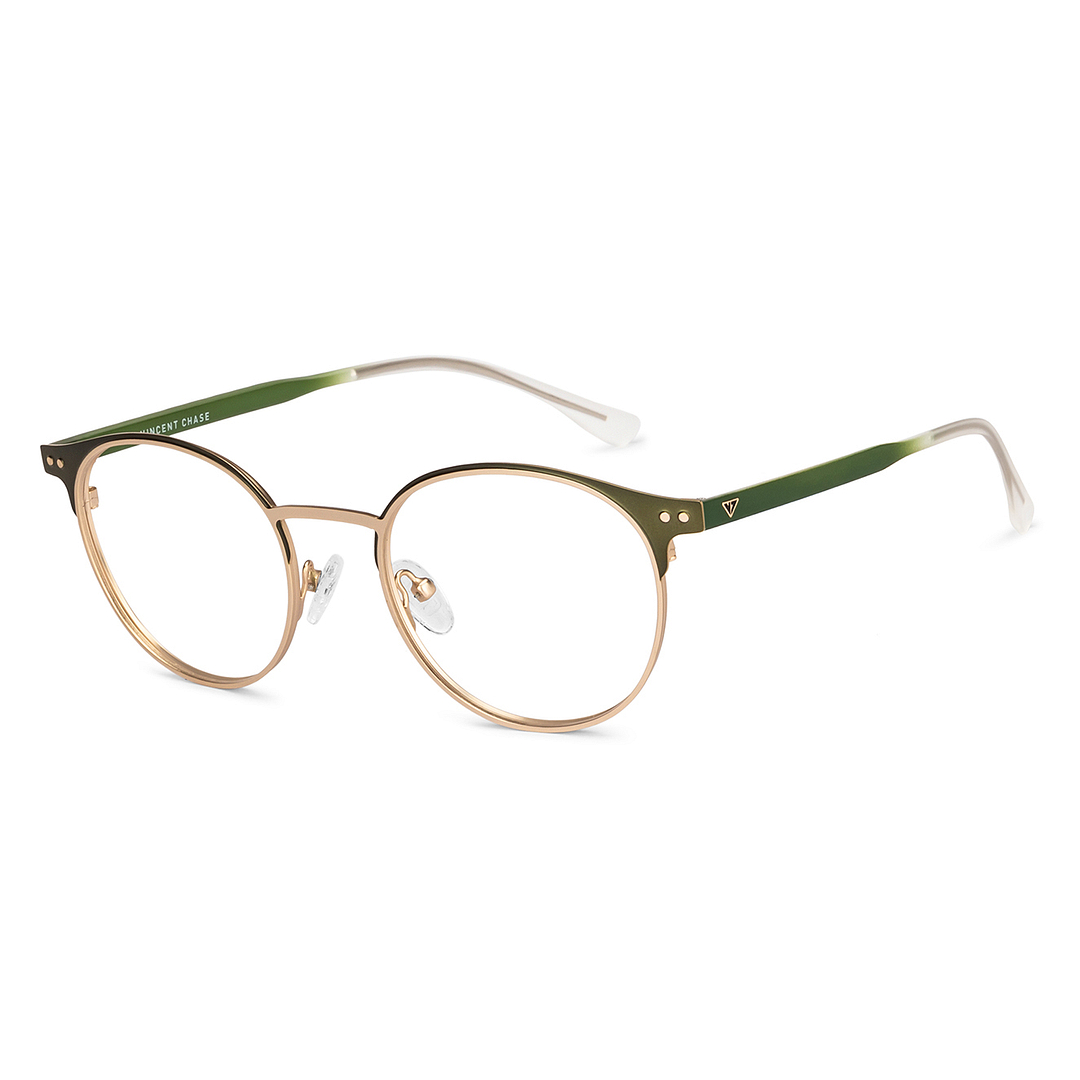 Vincent Chase Online Gold Full Rim Round right side