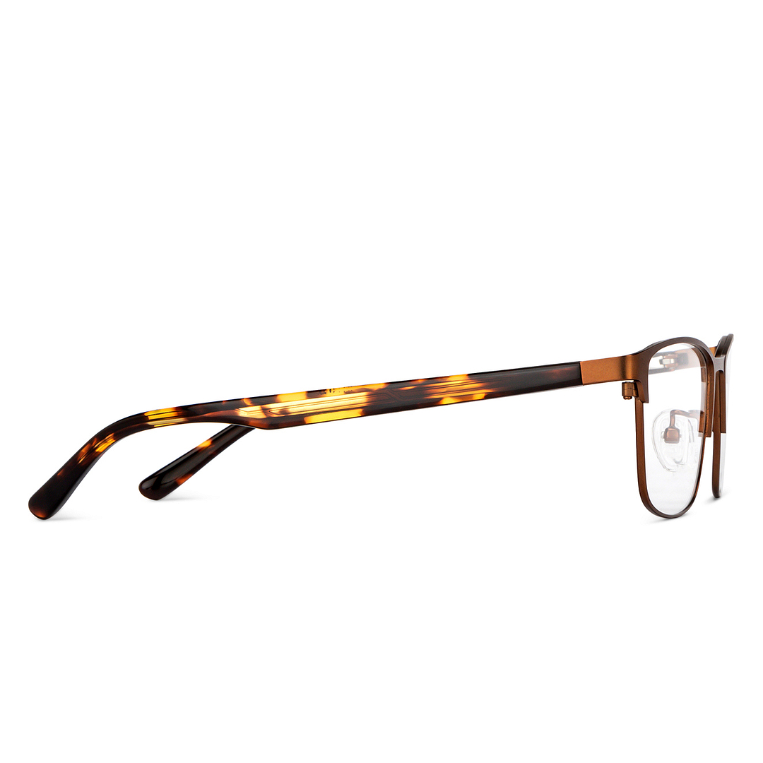 Vincent Chase Online Light Brown Full Rim Rectangle left side