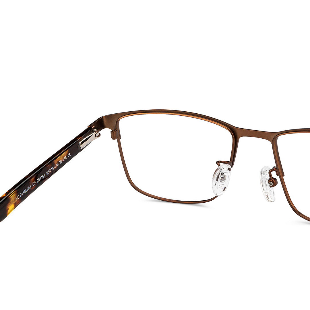 Vincent Chase Online Light Brown Full Rim Rectangle right side