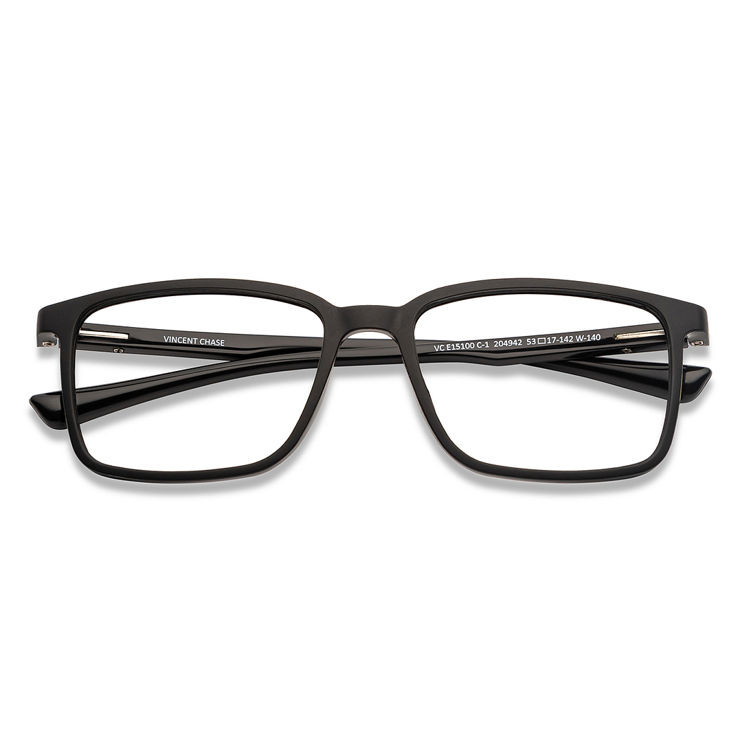 Vincent Chase Online Black Full Rim Square left side