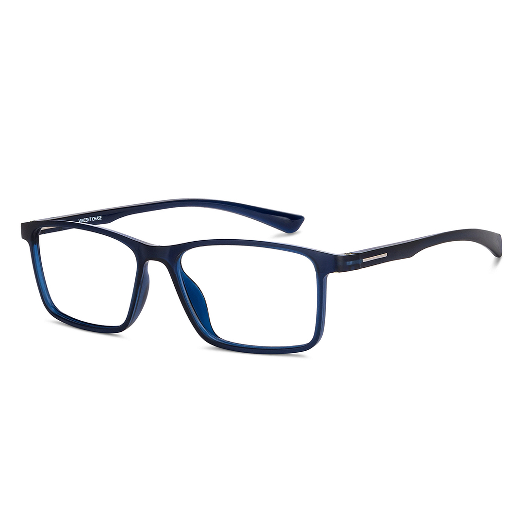 Vincent Chase Online Sky Blue Full Rim Rectangle right side