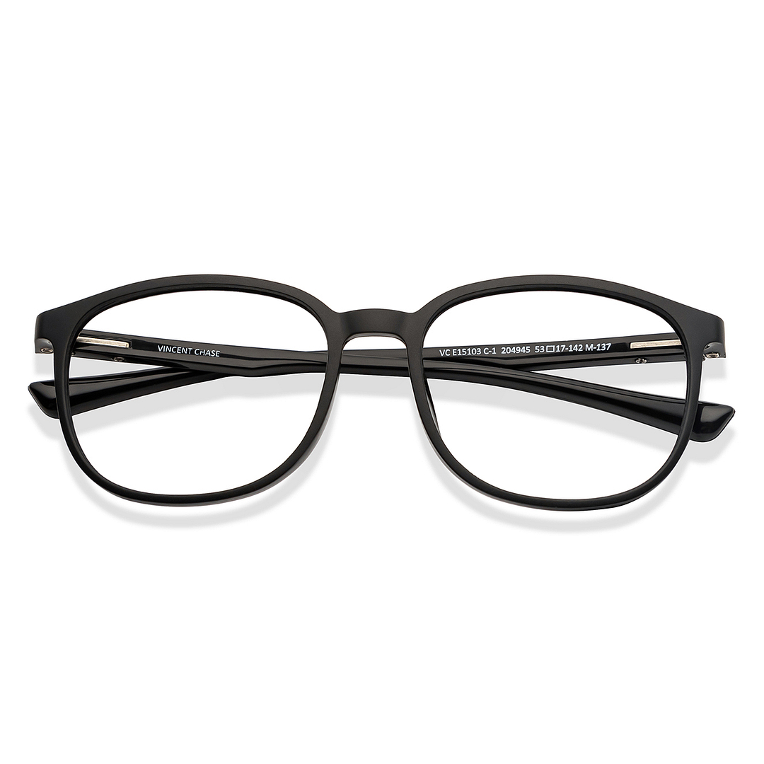Vincent Chase Online Black Full Rim Square left side
