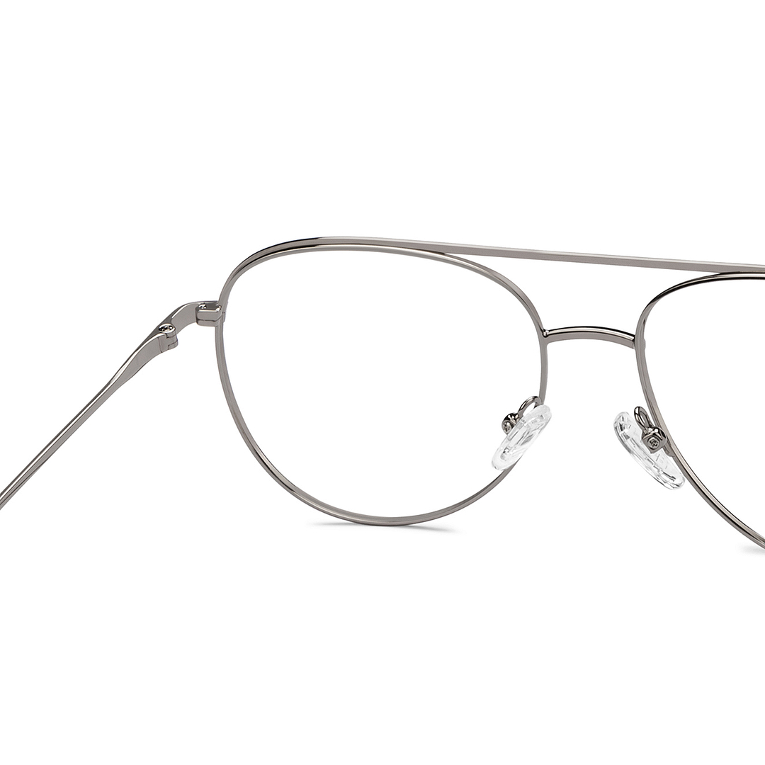 Vincent Chase Sky Blue Full Rim Aviator right side