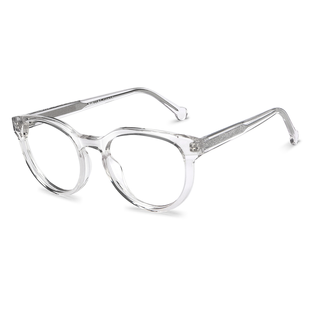 Vincent Chase Online Crystal Transparent Full Rim Round right side