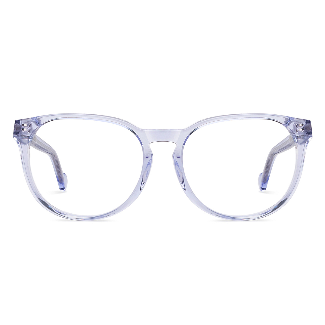 Vincent Chase Online Blue Transparent Full Rim Round left side