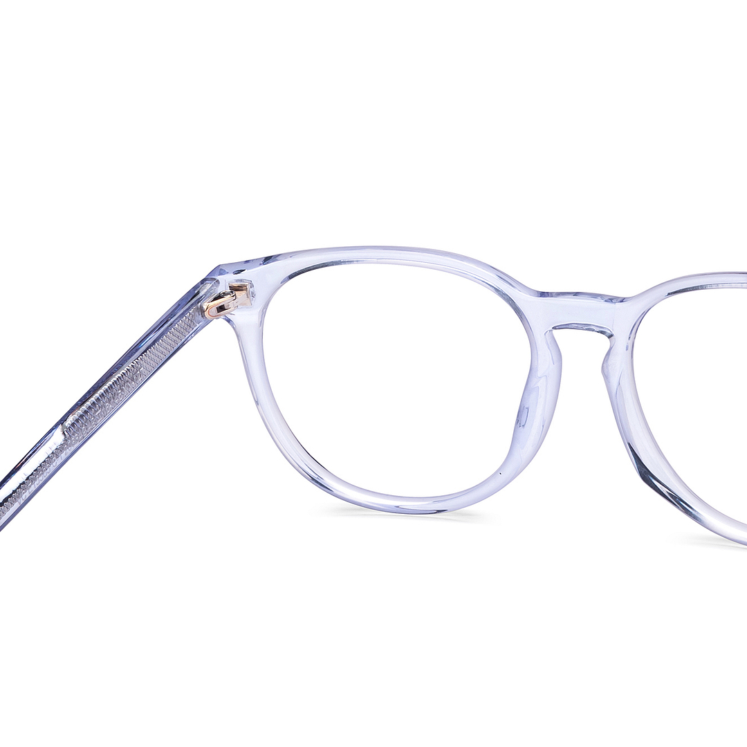 Vincent Chase Online Blue Transparent Full Rim Round right side